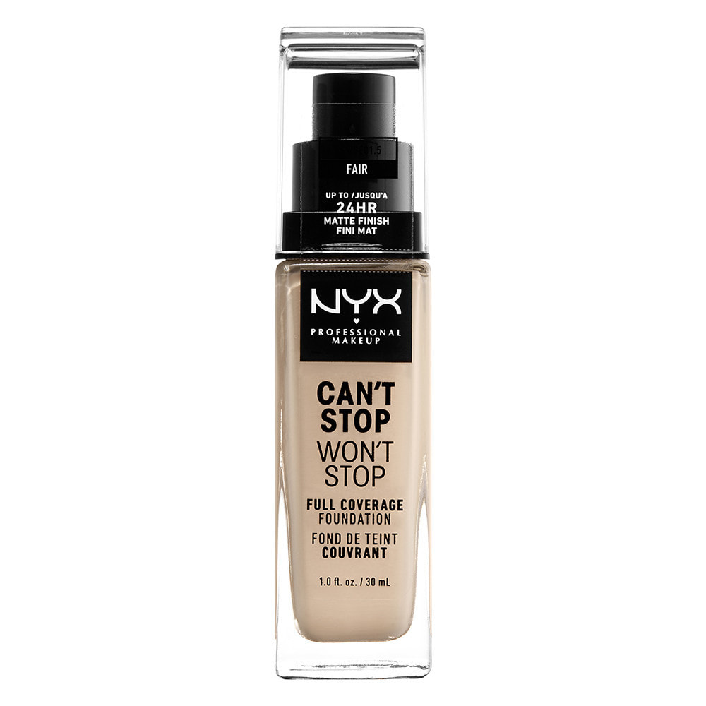 NYX Professional Makeup Fond de teint Liquide Can't Stop Won't Stop Foundation Fair