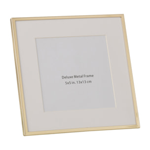 J-Line cadre photo Passe-Partout Bord - métal - or - 2 pièces