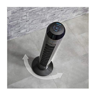 Ventilador de Torre Digital con Mando a Distancia y Temporizador EnergySilence 8