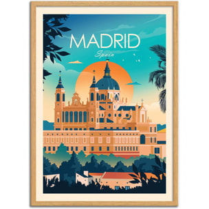 Affiche - Madrid Spain - Studio Inception