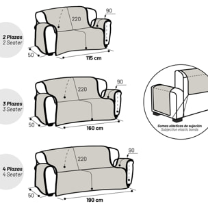 Cubre SOFÁ modelo TIBET