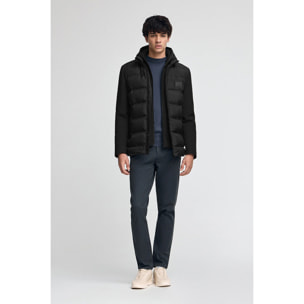 Chaqueta Cenit negra con logo Polo Club