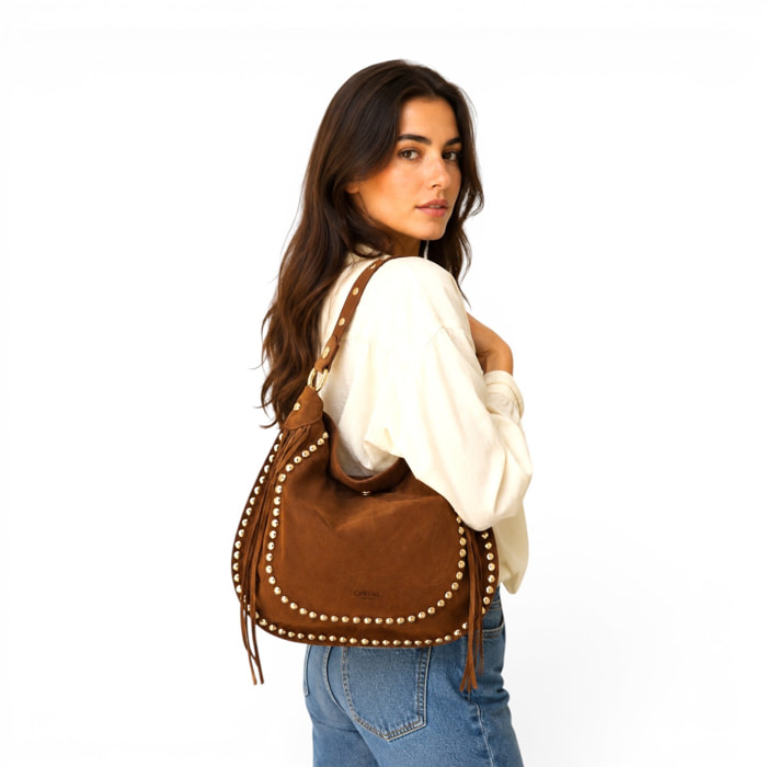 Borsa a spalla Cheval Firenze Dalia Cuoio