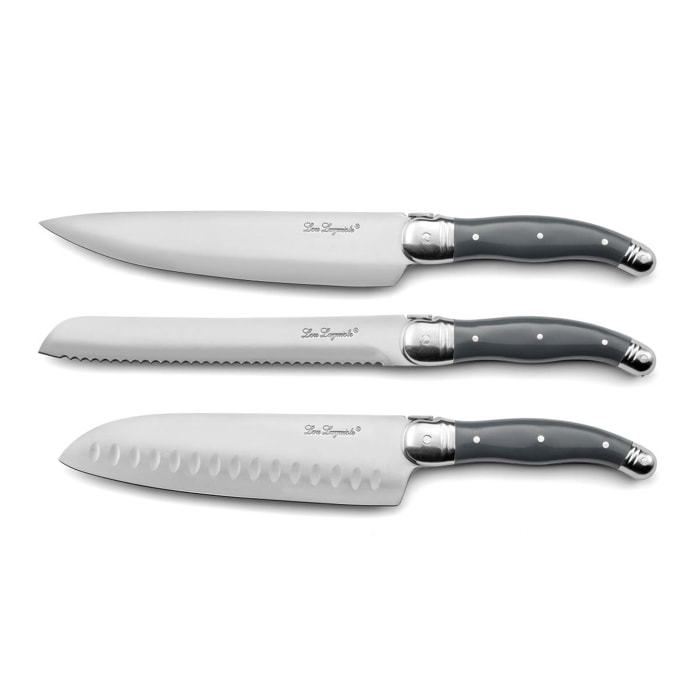Tradition BBQ - Set de 3 couteaux de cuisine