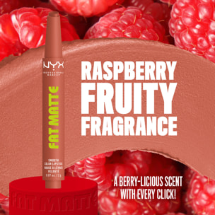 NYX Professional Makeup Fat Matte Rouge à Lèvres Mat Crémeux Cozy Whipp