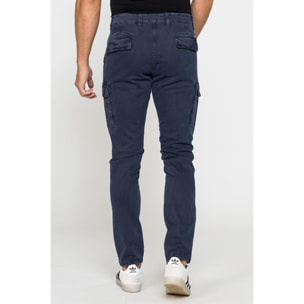 CARGO MOD. 619 SLIM FIT IN PESANTE GABARDINA STRETCH