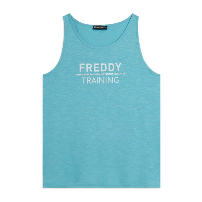 Canotta “FREDDY TRAINING” in Jersey Fiammato