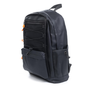 Mochila multi compartimento, porta Laptop 15,6''. Capa impermeable. Adaptable a Trolley. Repelente al agua.