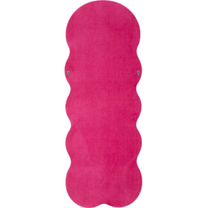 SPECCHIO DA MURO MIKI VELLUTO FUXIA CM 60X4X160 (MISURA SPECCHIO CM 39X135)