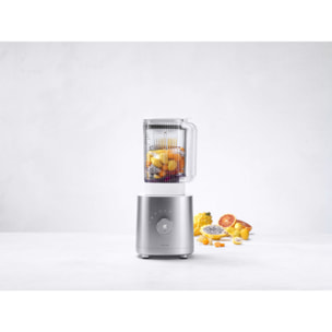 ZWILLING Blender Universel, 5 Programmes, 1,4 Litres, 1200W, 220-240V, Moteur DC, Prise UE, Argent, série Enfinigy