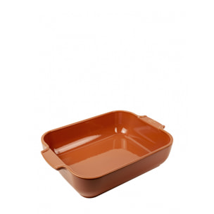 Plat four céramique rectangle terracotta 32 cm - 12,5' Appolia