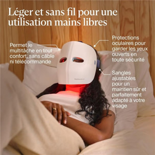 Masque LED THERABODY Theraface GLO