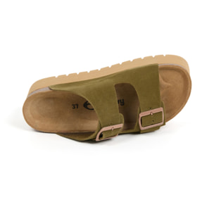 Sandalo Piattaforma Donna Kaki BILLOWY CACHI