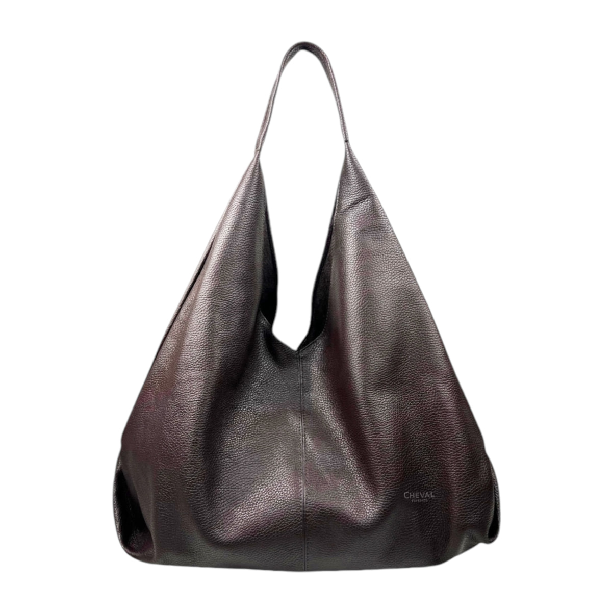 Bolso de Hombro Cheval Firenze Iris Marrón Oscuro