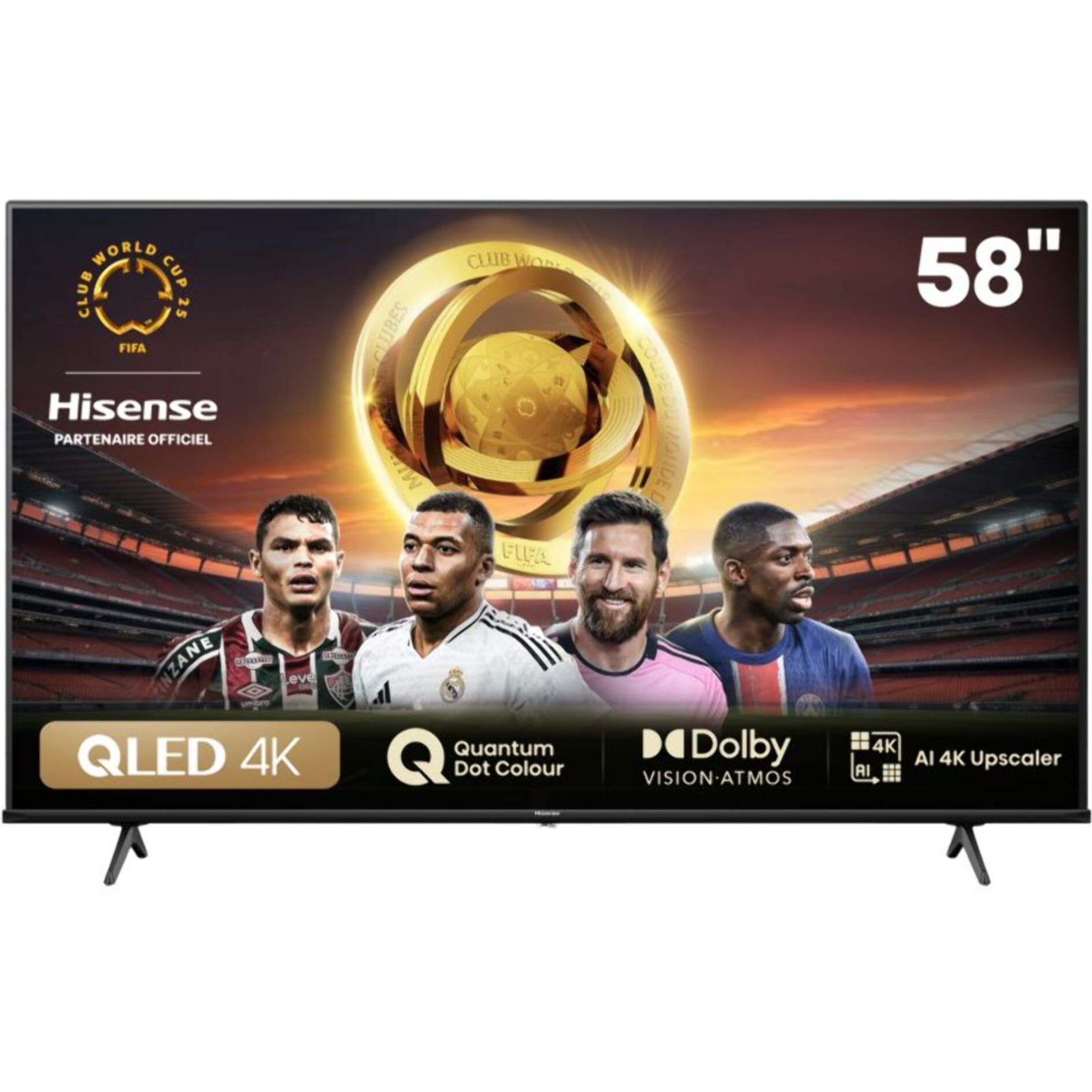 TV QLED HISENSE 58E7NQ 2024-58 pouces (146cm)