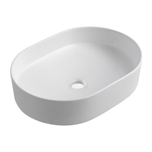 PixL 50 x 36,5 x 12 cm vasque à poser Infinitio, sans trop-plein, blanc (CEPX5037WM)