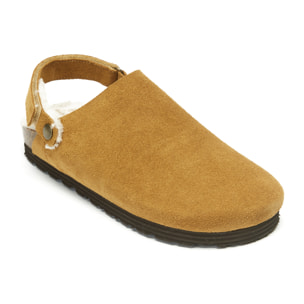 Sabot Mandèl Suede Whisky