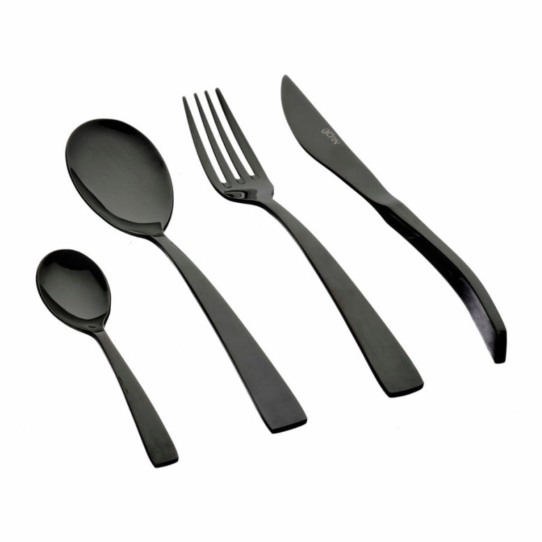 Ménagère 24 pièces OGLU - Black