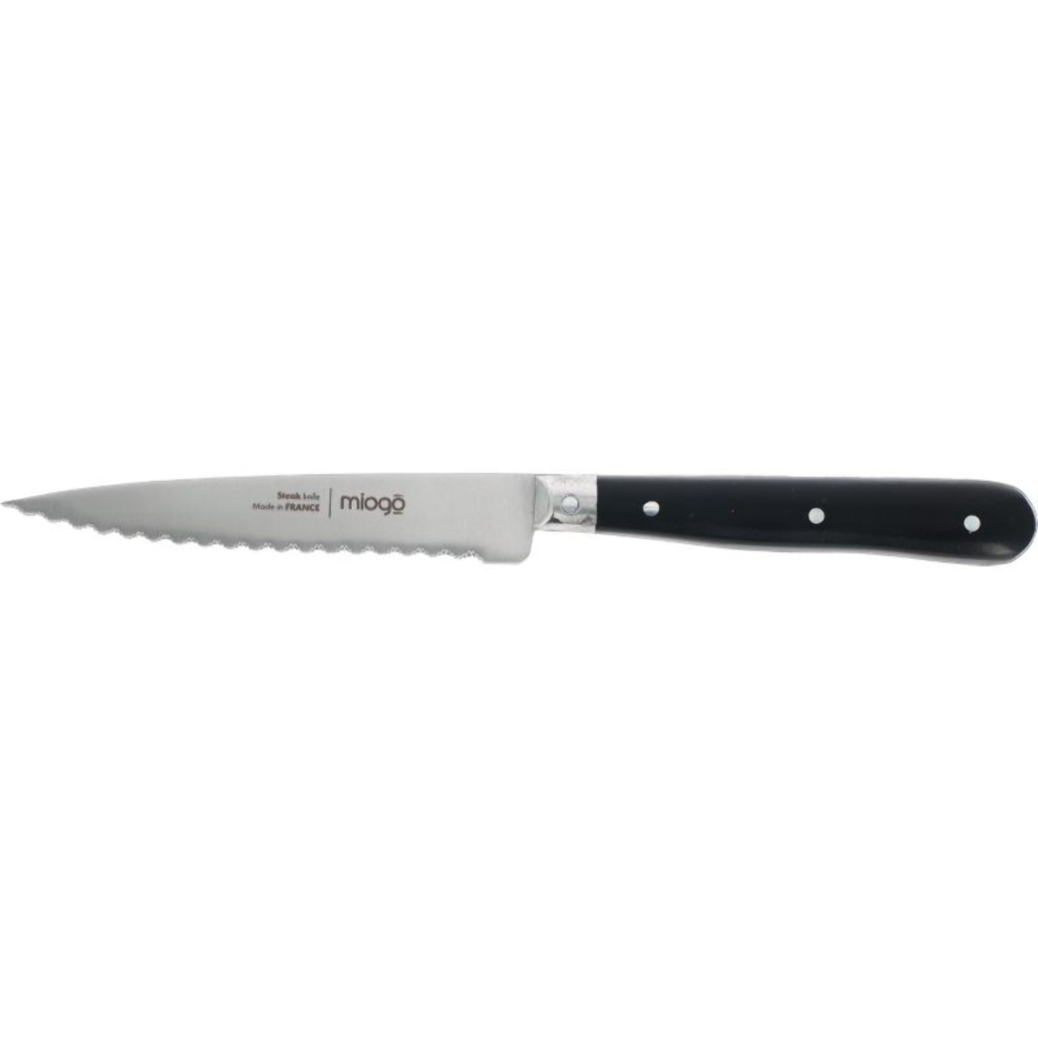 Couteau MIOGO Steak 10.5 cm Pleine soie
