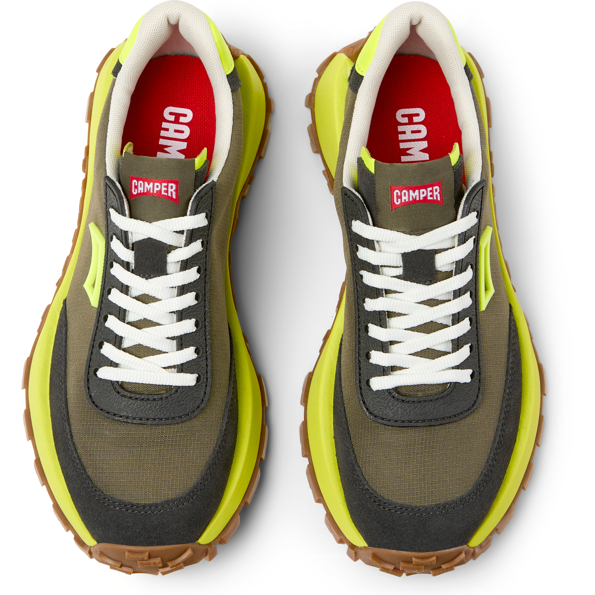 Zapatillas - CAMPER Drift Trail - Verde - Textil técnico