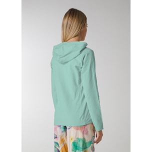 DEHA - Felpa FULL-ZIP HOODIE in cotone per donna