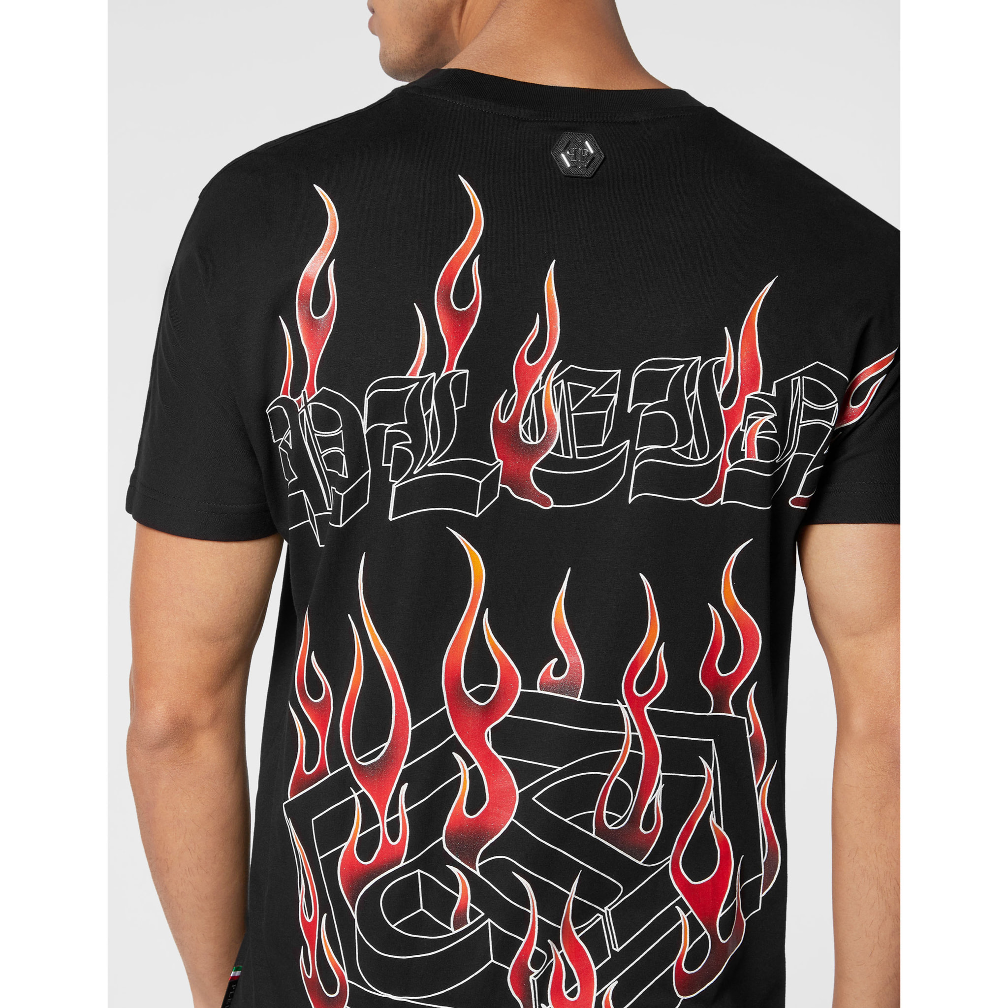 PHILIPP PLEIN Camiseta Cuello Redondo HEXAGON