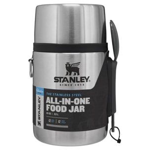0,53L - STAINLESS STEEL ALL-IN-ONE FOOD JAR - Stainless