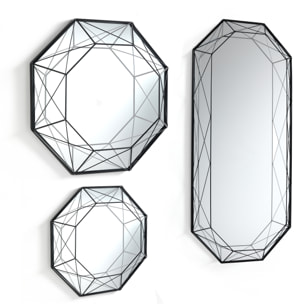 Tomasucci Miroir mural DIAMOND 80 Noir