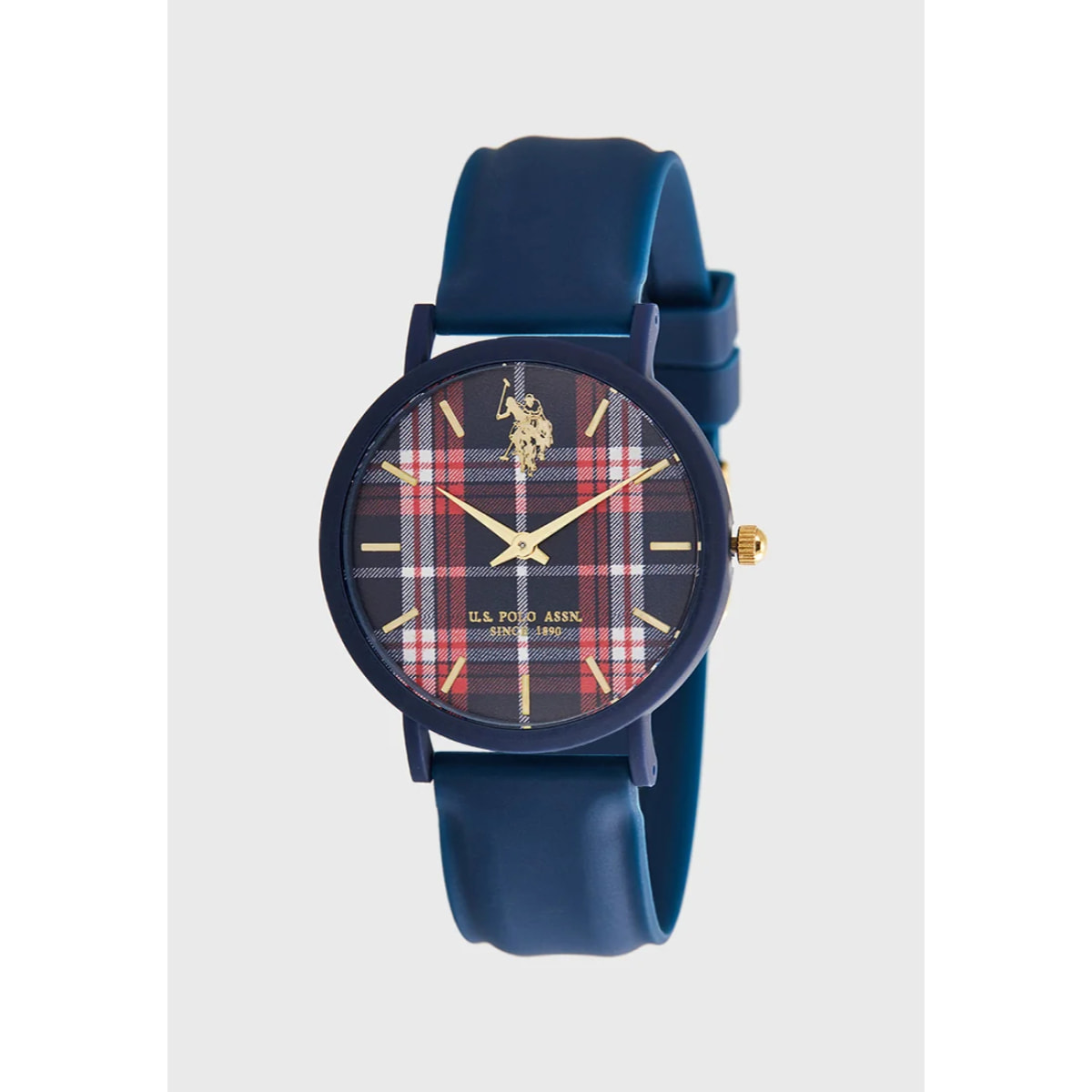 Orologio U.S. Polo Assn. In silicone blu