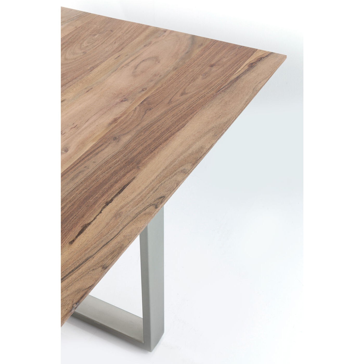 Table Symphony acacia chrome Kare Design
