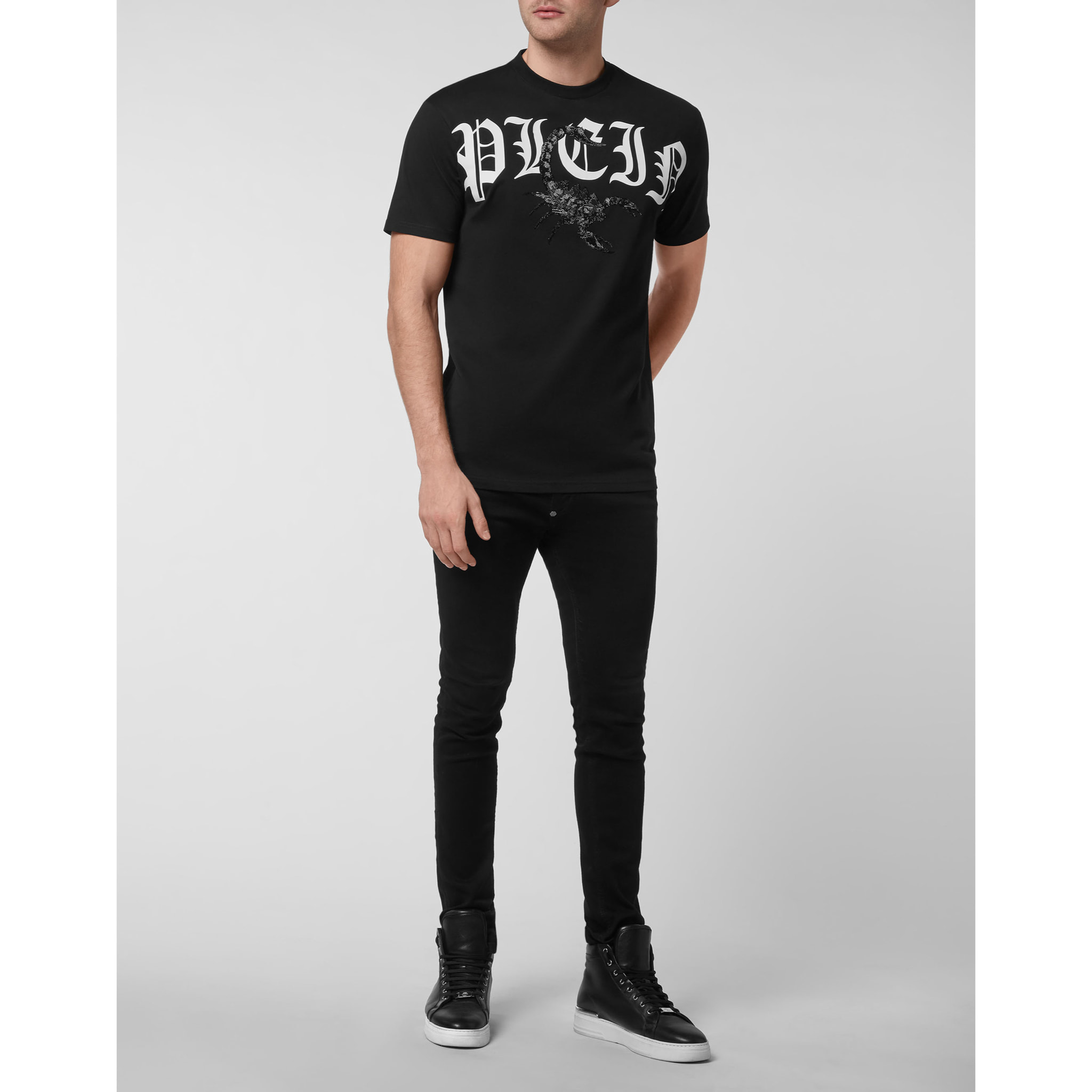 PHILIPP PLEIN Maglietta a girocollo SCORPION