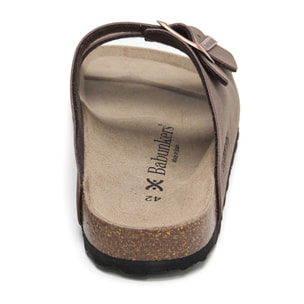 SANDALIA BABUNKERS MARRON