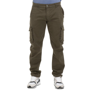 Pantalones cargo para hombre con bolsillos, ideales para el trabajo y el ocio.