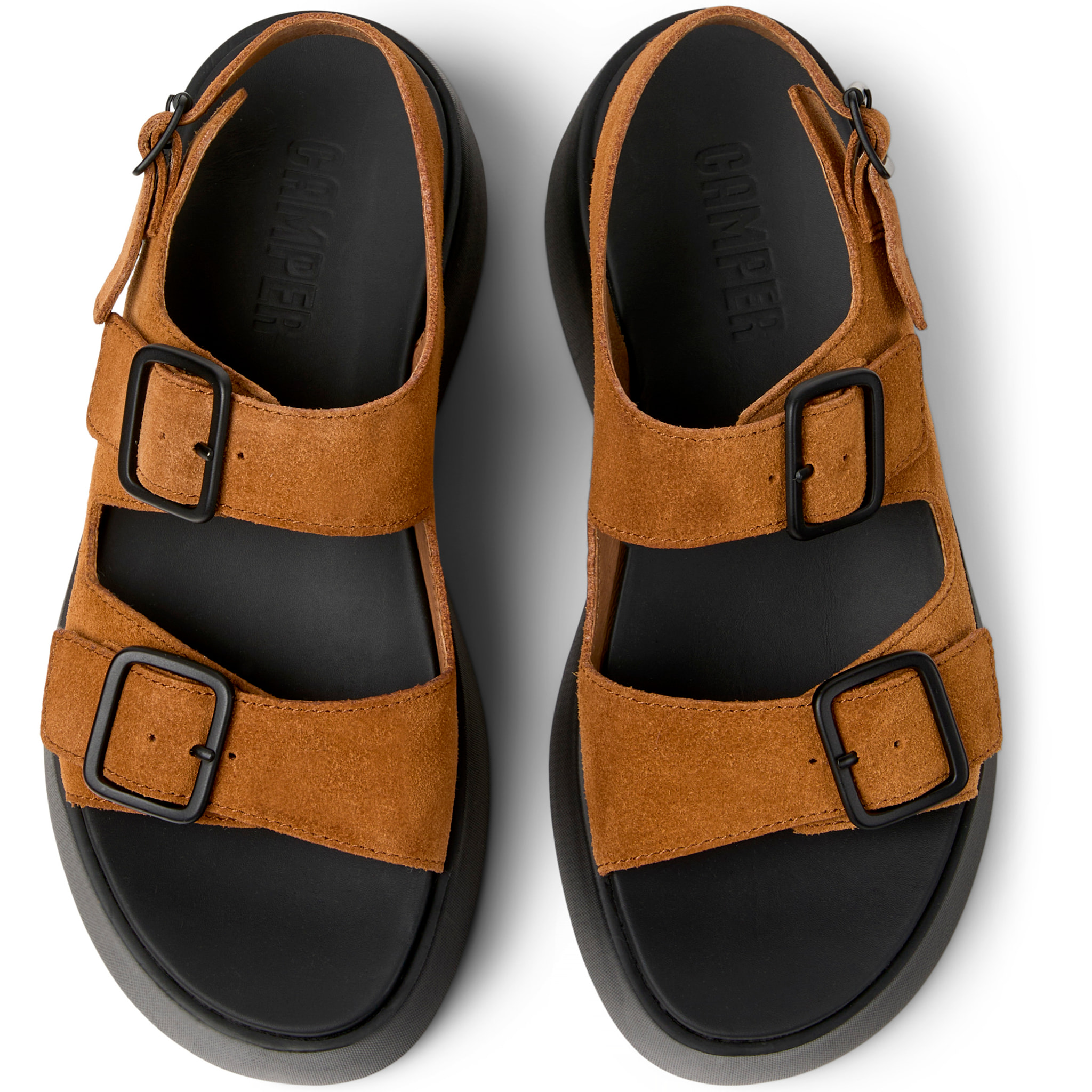 Sandalias - CAMPER Tasha - Marron - Piel de ante