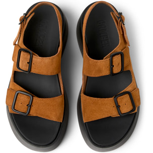 Sandalias - CAMPER Tasha - Marron - Piel de ante