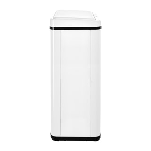 Well home - cubo de basura inteligente sin patas con apertura automática o contacto manual, blanco.
