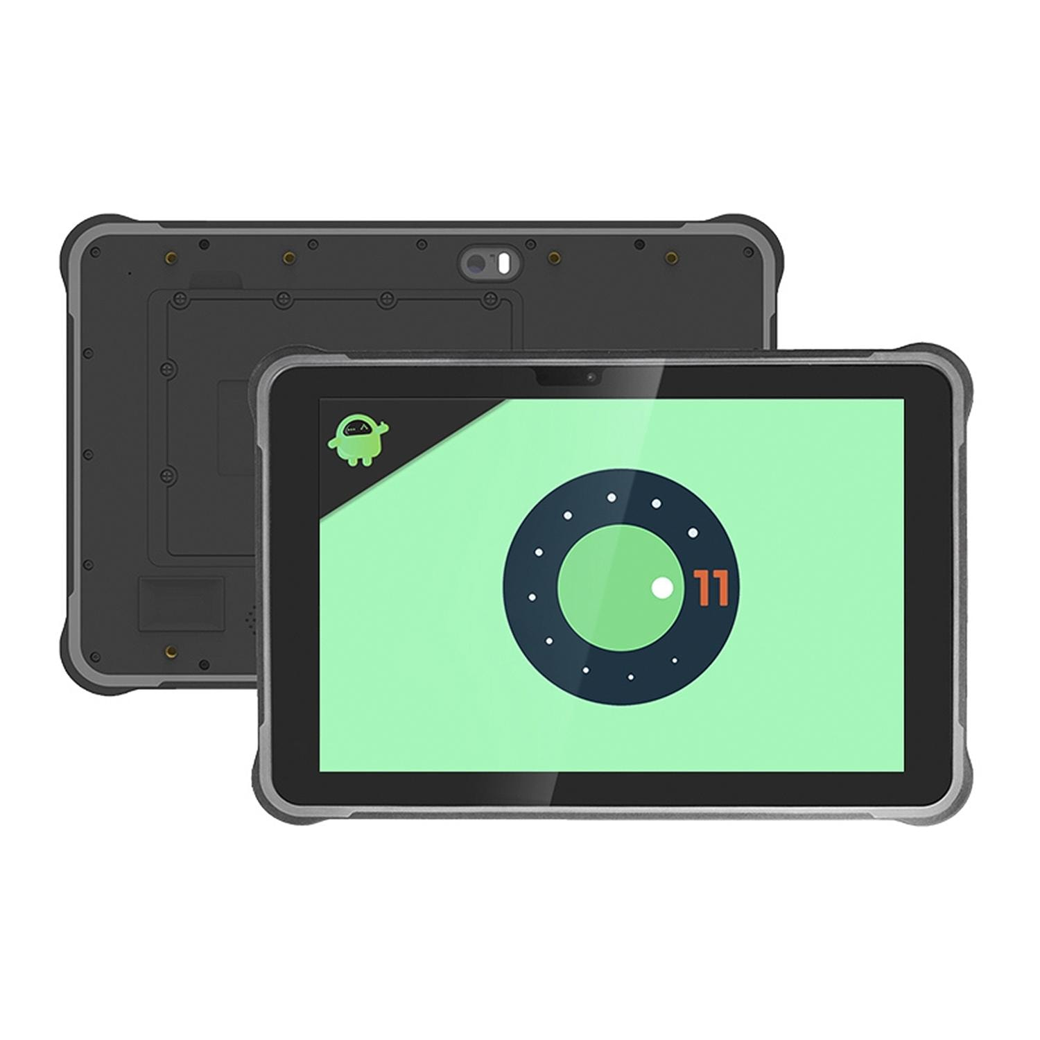 DAM Tablet Rugerizada T11 Pro 4G. Android 11. Pantalla 10,1'' 1920x1200 FHD. 4GB RAM + 64GB. IP67, reforzada. GPS. 27,5x1,8x17,8 Cm. Color: Negro