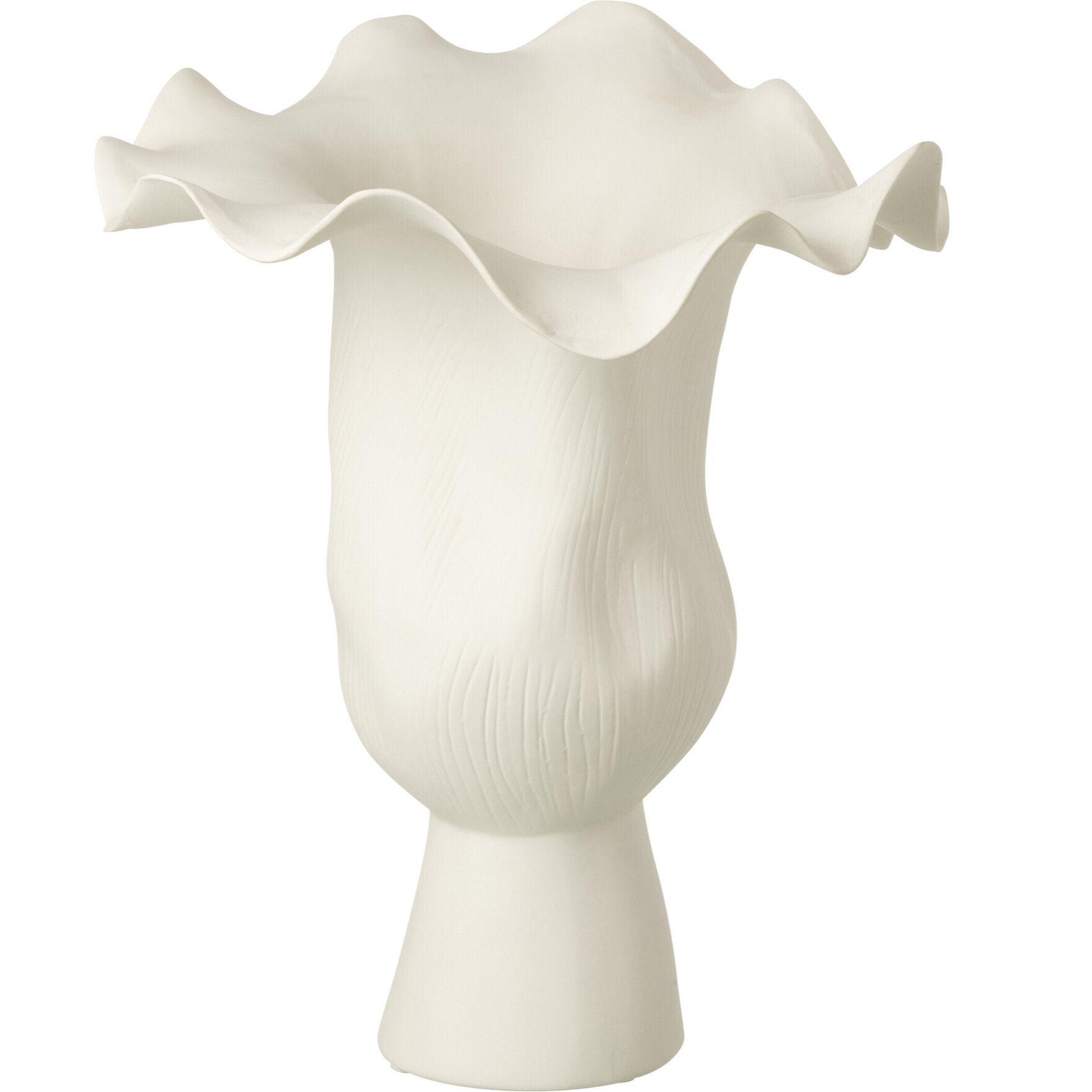 J-Line vase Helix - céramique - blanc -