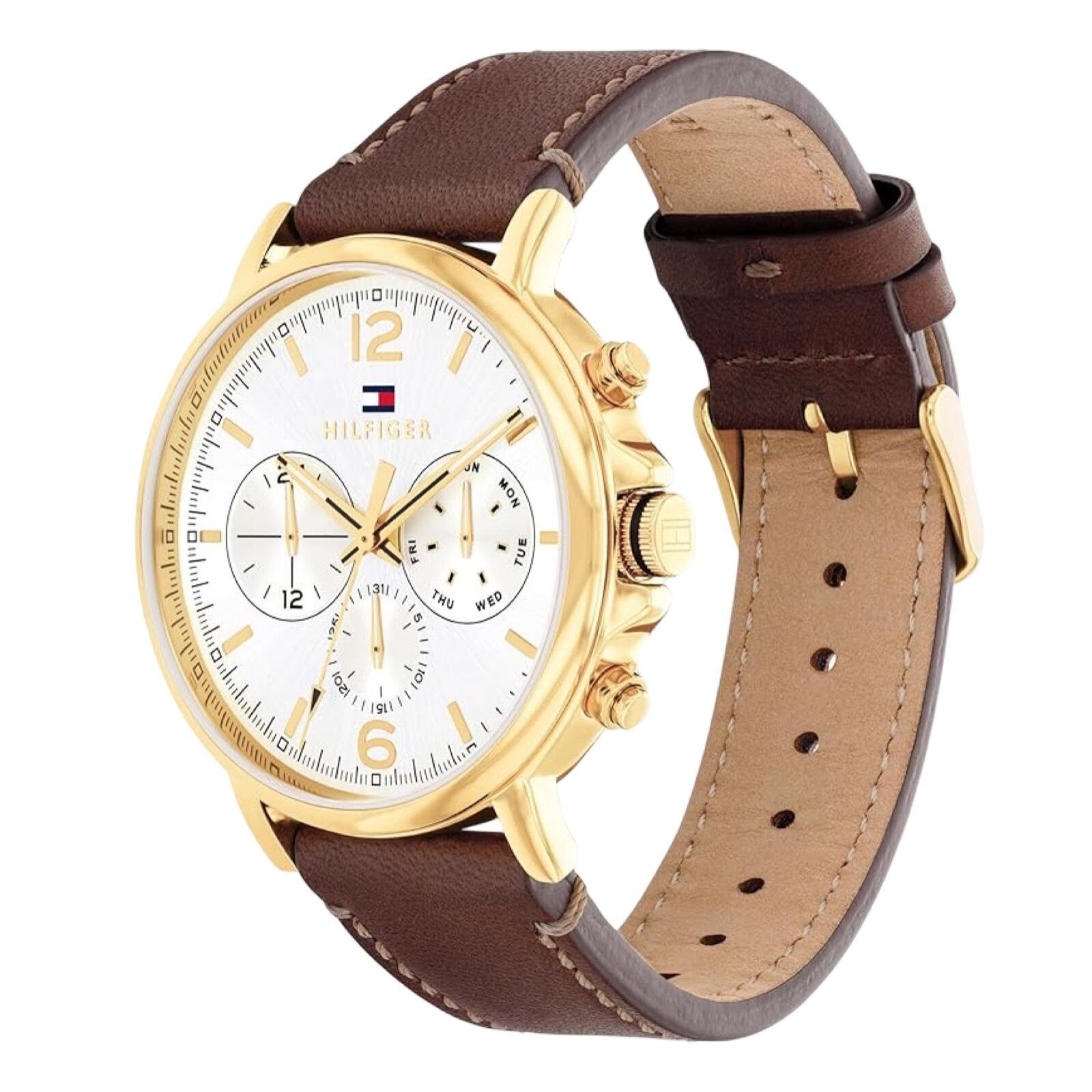 Reloj Tommy Hilfiger 1710702 Hombre Analogico Cuarzo con Correa de Cuero