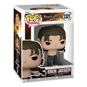 Attack On Titan Pop! Animation Vinile Figura Eren Jeager 9 Cm Funko