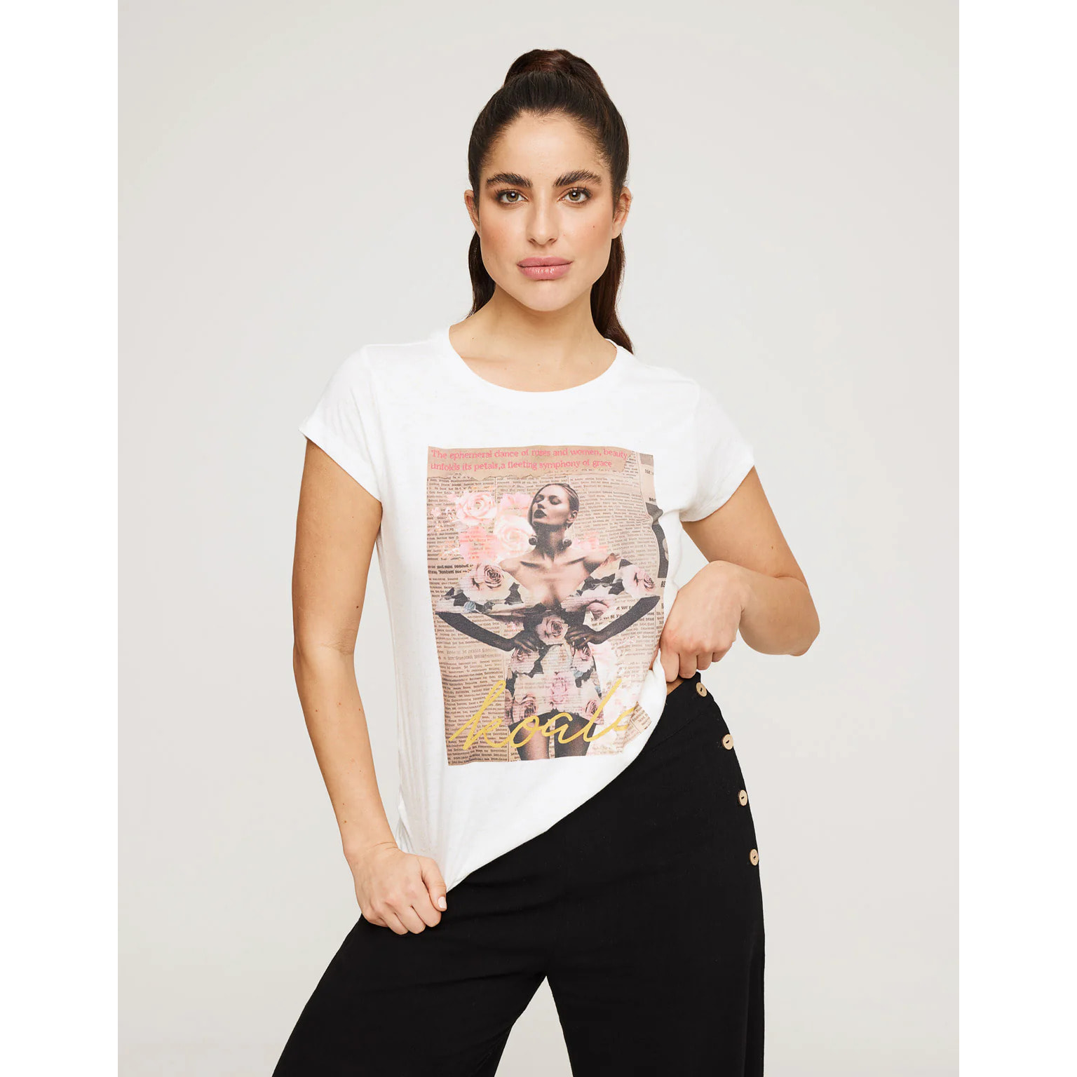 Camiseta Manga Corta - Flowermind