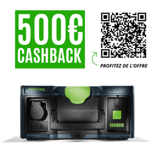 Système d'alimentation mobile SYS-PowerStation SYS-PST 1500 Li HP - FESTOOL - 205721
