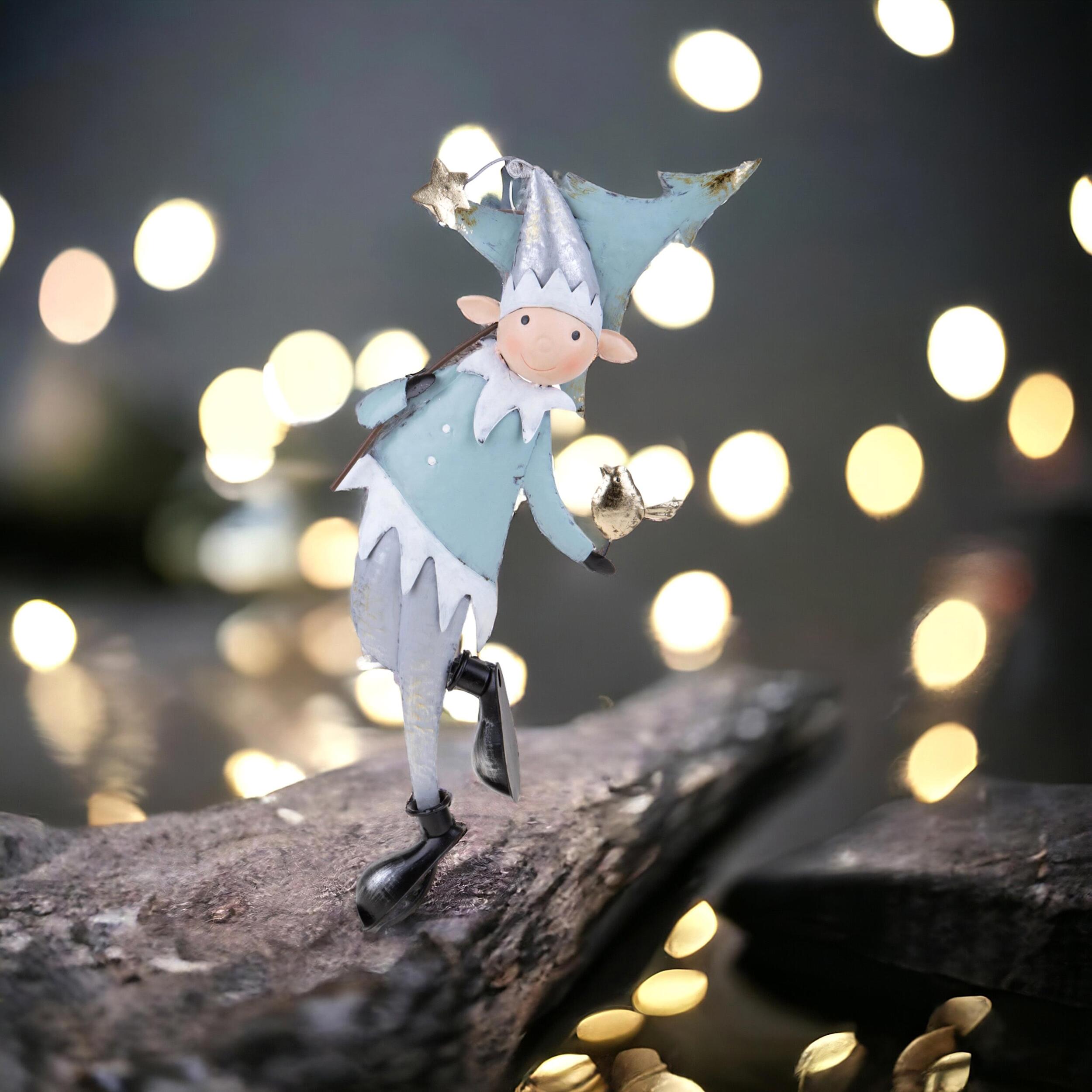 Folletto natale - Pezzi 1 - 30xH62x12cm - Bianchi Dino SpA