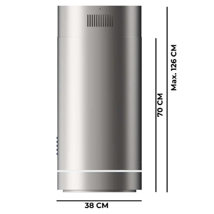 Cecotec Bolero Flux IRE 388000 Inox A++