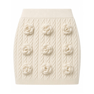 PHILIPP PLEIN Falda corta de punto ROSES