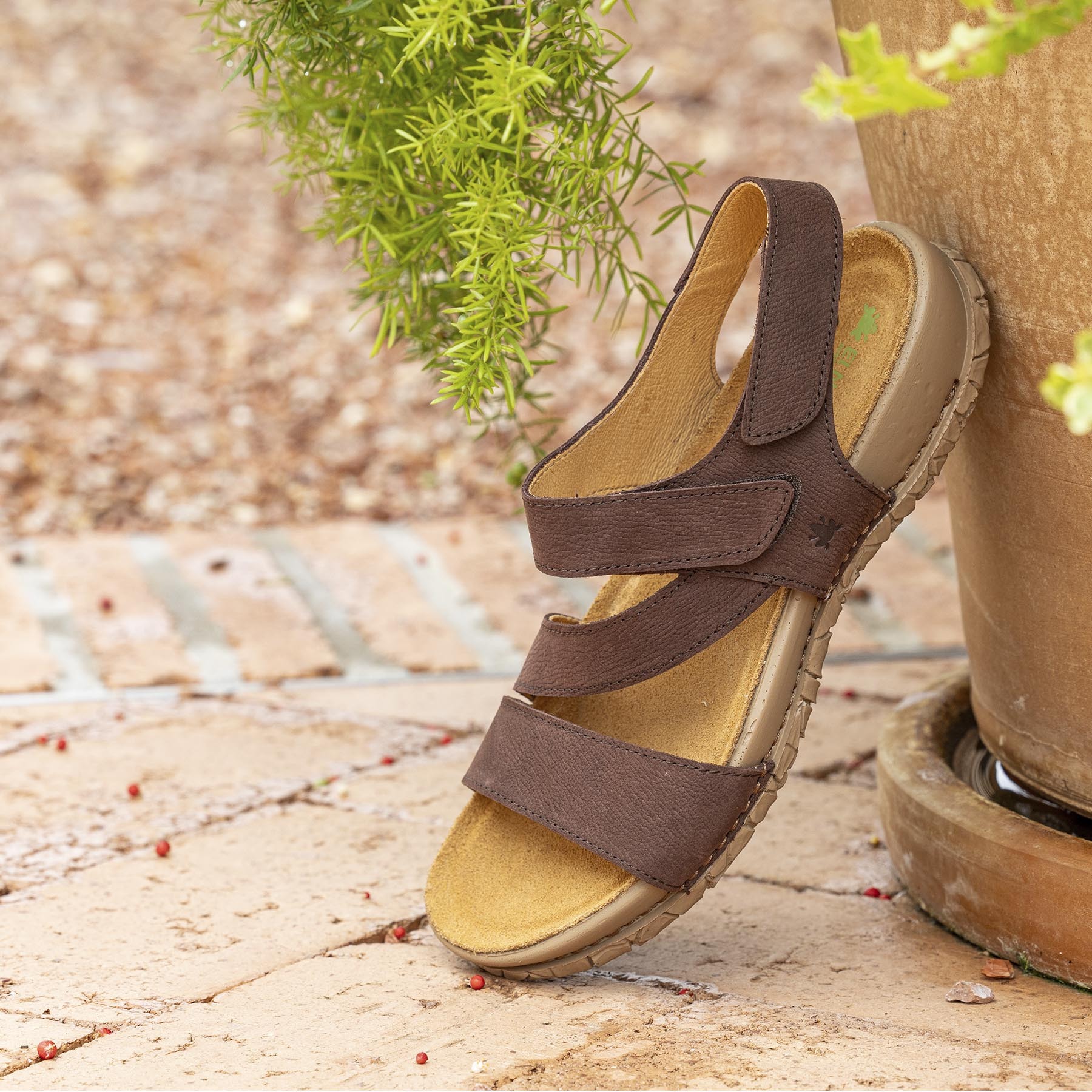 Sandalias N5860 PLEASANT WOOD / TABERNAS color Wood