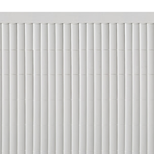 Perfil Remate U Cañizo Pvc 1.5m Blanco
