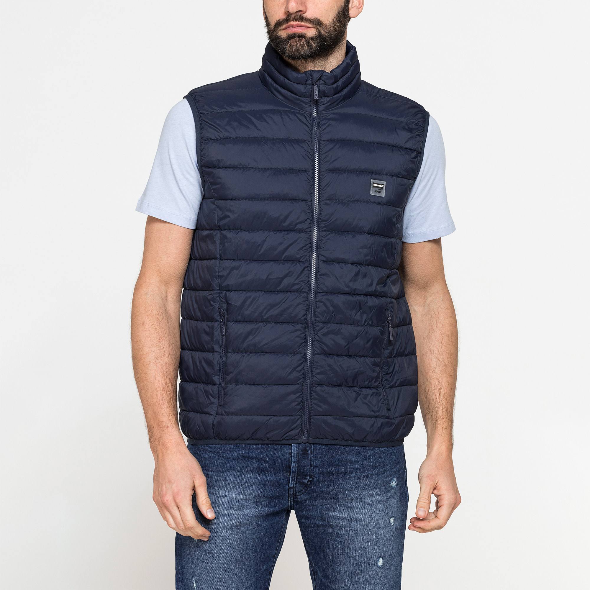 GILET ANTIVENTO ULTRALIGHT SMANICATO DA UOMO