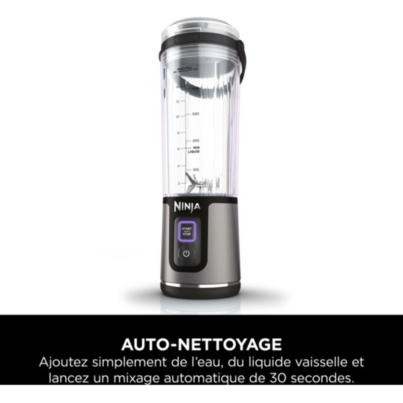 Blender NINJA blast BC151EUBK noir sans fil