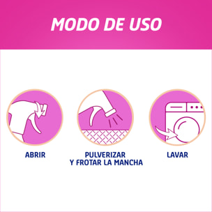 Vanish Oxi Action Quitamanchas ropa blanca, spray pretratante - pack 3 unidades x 750 ml